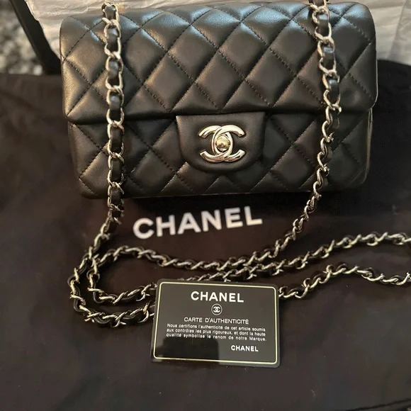 ✨ ❌SOLD❌Chanel Classic Mini Rectangle✨ - Picture 10 of 17